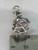 Basketball net sterling silver charm .925 Basket Ball charms size example