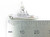 Ocean Liner Ship sterling silver charm .925 Ships Cruise charms side view