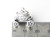Princess Carriage Coach sterling silver charm .925 Wedding Carriages side view