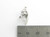 Hang Glider sterling silver charm .925 Hangglider Gliding charms additional view