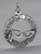 Mardi Gras Mask New Orleans sterling silver charm pendant .925 x 1 additional view