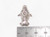 Walrus sterling silver large charm pendant .925 Walruses Walri detail