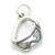 Ski Goggles sterling silver charm .925 x 1 Skiing charms