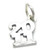 2011 year sterling silver charm .925 x 1 Years Graduation Birthday charms