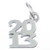 2013 year sterling silver charm .925 Years Graduation Birthday charms