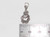 Clown sterling silver small charm .925 Clowns charms size example