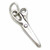 TINY scissors sterling silver charm .925 x 1 NON opening charms