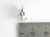 2016 year sterling silver charm .925 x 1 Anniversary charms size example