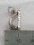 Hand Saw Handsaw sterling silver charm .925 charms size example