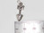 Spade Shovel sterling silver charm .925 Spades Shovels charms detail