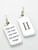 Second Commandment sterling silver charm .925 2nd Commandments charms further view