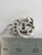 Claddagh sterling silver charm .925 Wedding Love charms size example