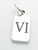 Sixth Commandment sterling silver charm .925 x 1 6th Commandments charms image 6
