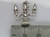 Candlestick holder sterling silver charm .925 x 1 Candelabra charms size example