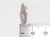 Canteen sterling silver charm .925 Water Bottle charms side view
