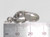 Sandal sterling silver charm .925 Shoes Sandals Footware charms size example