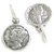 Mercury Dime TINY sterling silver charm .925 x1 Dimes Coins charms