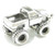 Monster Truck sterling silver charm .925 x 1 Monsters Trucks charms image 7