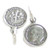 Roosevelt Dime TINY sterling silver charm .925 Dimes Coins charms