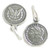 Morgan silver Dollar TINY sterling silver charm .925 x 1 Dollars charms