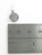 Morgan silver Dollar TINY sterling silver charm .925 x 1 Dollars charms detail
