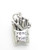 Chips French Fries sterling silver charm .925 x 1 chip food charms additional view