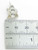 Letter B Initial sterling silver charm .925 Letters charms pendant A1 detail