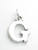 Letter G Initial sterling silver charm .925 x 1 Letters charms pendant A1 additional view