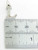 Letter L Initial sterling silver charm .925 Letters charms pendant A1 detail