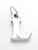 Letter L Initial sterling silver charm .925 x 1 Letters charms pendant A1 additional view