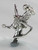 Fairy with magic wand sterling silver charm .925 Fairies charms additional view