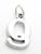 Letter Q Initial sterling silver charm .925 x 1 Letters charms pendant A1 additional view