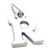 Letter R Initial sterling silver charm .925 x 1 Letters charms pendant A1
