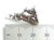 Cat with Kitten sterling silver charm .925 x1 Large Cats Kittens charms detail