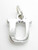 Letter U Initial sterling silver charm .925 x 1 Letters charms pendant A1 additional view