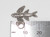Flying Fish sterling silver charm .925 x 1 Fishes charms side view