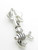 Squid sterling silver charm .925 Squids fish sea charms additional view
