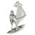 Windsurfer surfing sterling silver charm .925 Wind Surfer charms