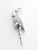 Parrot bird sterling silver charm .925 Parrots Birds charms side view