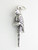 Parrot bird sterling silver charm .925 Parrots Birds charms extra view