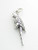 Parrot bird sterling silver charm .925 x 1 Parrots Birds charms image 8