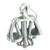 Scales of Justice sterling silver charm .925 x 1 Scale Weighing charms