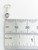 Script Letter O Initial sterling silver charm .925 Letters charms side view