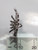 Dragonfly Dragon Fly sterling silver charm - pendant x 1 insects charms side view