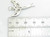 Fairy sterling silver charm pendant .925 fairies charms pendants B1 size example