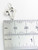 Script Letter V Initial sterling silver charm .925 Letters charms detail