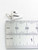 Script Letter V Initial sterling silver charm .925 Letters charms size example