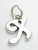 Script Letter X Initial sterling silver charm .925 Letters charms additional view