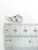 Number 6 Six sterling silver charm .925 Numbers charms pendants A1 size example