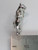 Cheetah sterling silver charm .925 Cheetahs Big Cat Cheeta charms size example